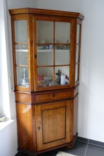 Eckvitrine Eckschrank verglast