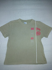 T `Shirt Kinder Jungen Gr. 128 braun/beige mit Aufdruck