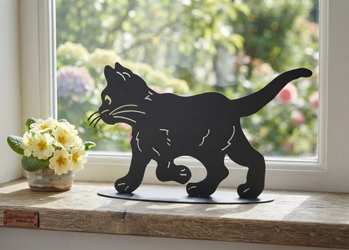 Neu schwarze katze 35 cm - schwarze,
