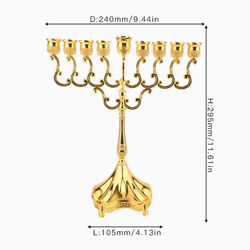 Candle holder branches alloy - holder, 9