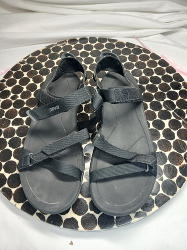 Teva black strappy - strappy, sandals