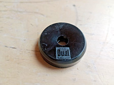 Original DUAL Single Puck 2 mit Kante schwarz für Plattenspieler