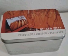 Dr. Oetker Erlebniswelten Blechdose, 13 x 8,5 x 6,5 cm