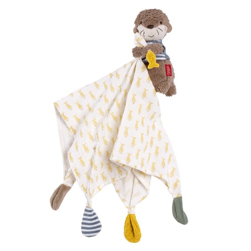 Musselin schmusetuch otter - musselin-schmusetuch,