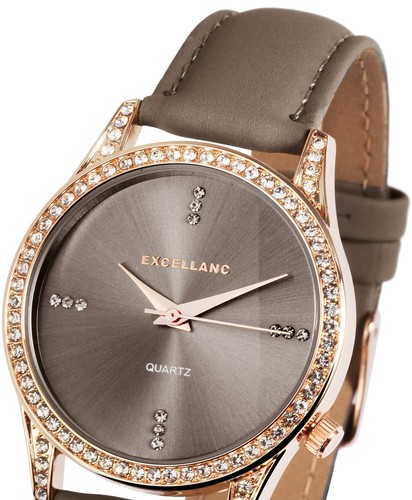 Damenuhr armbanduhr taupe rose - armbanduhr,