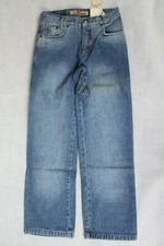 Jungen Jeans Hose blau  verwaschen mit Motiv Gr. 146 von Top5Five