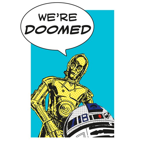 Wandbild star wars classic - star,