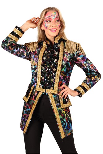 Jacke painted black schwarz - jacke,