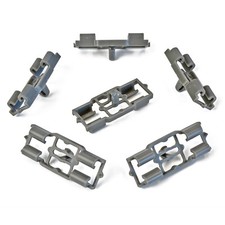 30x Zierleisten Befestigungs