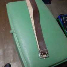 Ledergürtel NVA oder Feuerwehr oder  GST  ??? DDR 120 cm Länge