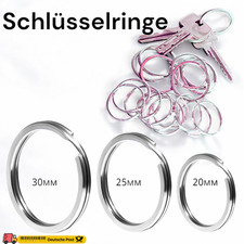 3-20Stk Schlüsselringe