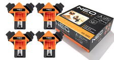 Winkelschraubstock 4-tlg Set Tischlerwerkzeug für Bretter 5-22mm NeoTools 45-492