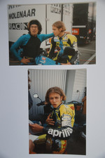 Valentino Rossi -2 Echtfotos aus dem Fahrerlager - Unikate - 10x15 cm