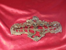 Antiker Pfeifenständer Pfeifenregal Pfeifenhalter 7 Pfeifen Bronze Gemark (5590)