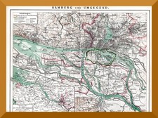 Hamburg +topografischer