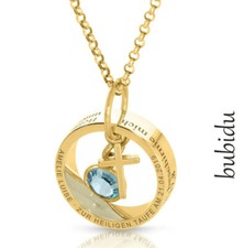 Taufkette Ring Gravur