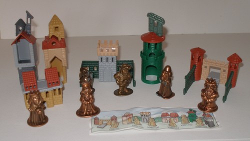 Komplettsatz metallfiguren - komplettsatz,