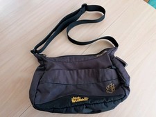 Damen Umhängetasche Jack Wolfskin Braun/Schwarz Raumwunder Handtasche 