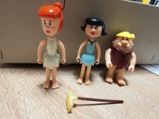 Feuersteins Flintstones Wilma Betty Barney Geröllheimer 1983 D. Toys Hanna-Barbe