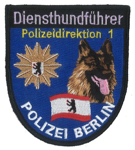 Abzeichen patch polizei berlin - abzeichen,
