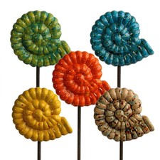 Gartenfigur Ammonit aus