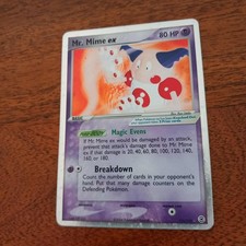 Pokemon Mr. Mime Ex Firered Leaf Green 2004 111/112 NM/EX