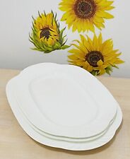 Arco Weiss Set 3x ovale Platten V&B mehr aufgelistet