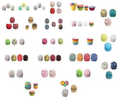Demmler muffinförmchen sets - muffinförmchen,