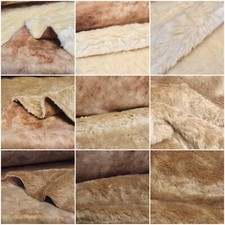 Kunstfell Webpelz Wildleder