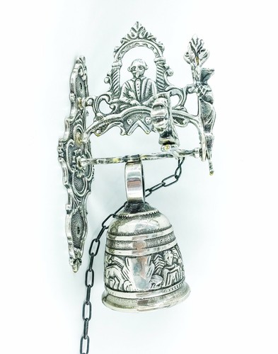 Glocke messing verchromt - glocke, von