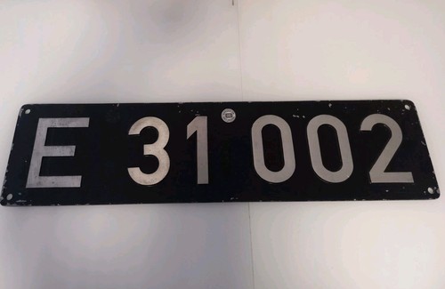 Schild lokschild 31 002 - ,
