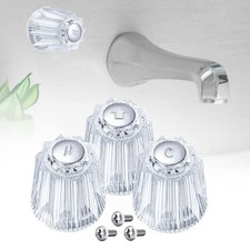 Acryl Duschknauf Kronung Transparenter Duschgriff Für