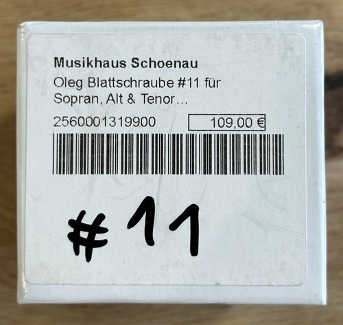 Oleg blattschraube größe 11 - blattschraube, #11