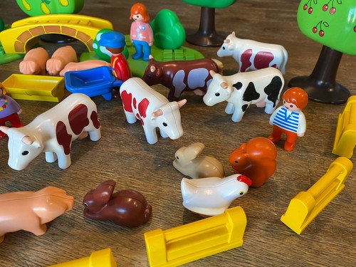 123 playmobil bauernhof tiere - 123,