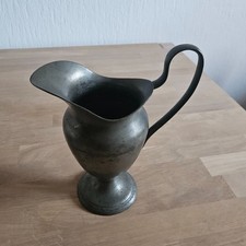 Alte Zinn Kanne Vase mit