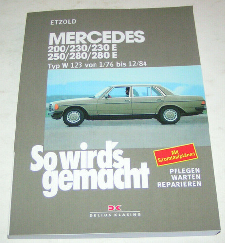 Reparaturanleitung mercedes - reparaturanleitung,