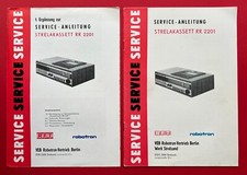2 x DDR RFT Service Anleitung