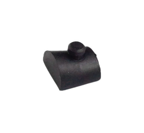 Gummi puffer auflage eckig - gummi,
