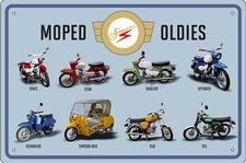 Blechschild Schild 20x30cm - Simson Moped DDR Duo S50 S51 Sperber Schwalbe Star