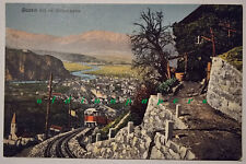 Bozen mit der Rittnerbahn historische Ottmar Zieher Künstlerkarte um 1910