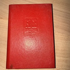 Mitgliedsbuch der FDGB  blanko