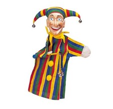 Handpuppe narr joker - handpuppe,