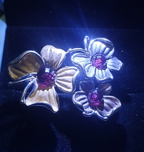 Ring blumen tricolor - ring,