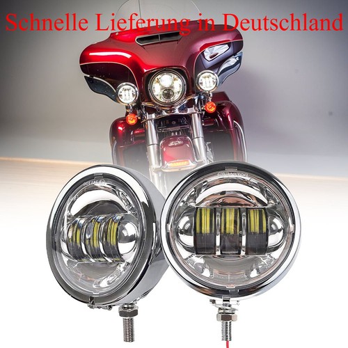 Chrom paar led - chrom, 4,5"