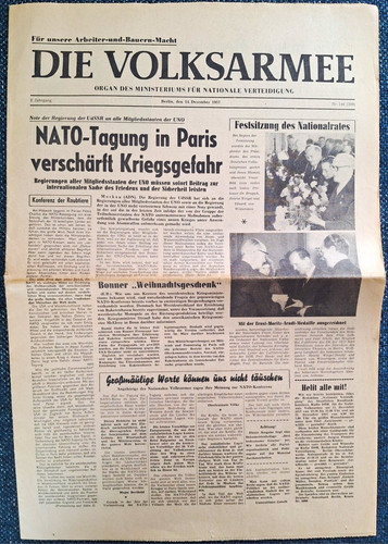 Die volksarmee zeitung der - zeitung,