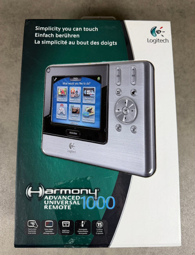 Logitech harmony 1000 - logitech,