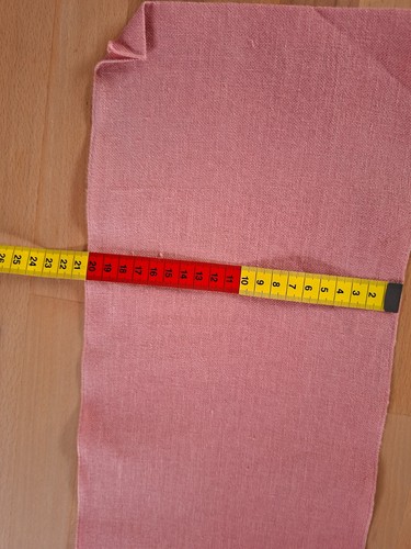 Leinenband altrose ca 20 - altrose,,