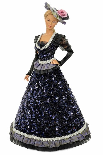 Kleid für tonner puppen 4 - kleid, puppen,1/4