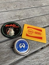Alter Shell/ Westfalia  Werbung Taschenspiegel, Werbespiegel Reklame Vintage