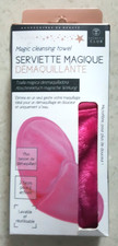 NEU ♥ Magic cleansing towel ♥ Microfaser Reinigungstuch Gesicht ♥ OVP ungeöffnet